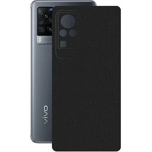 Захисна плівка StatusSKIN для Vivo X60 Pro 5G Корпус Вініл Матрикс чорний - фото 1