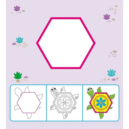 Детская многоразовая раскраска «Чудо-фигурки» 559006, 5 страниц - фото 3