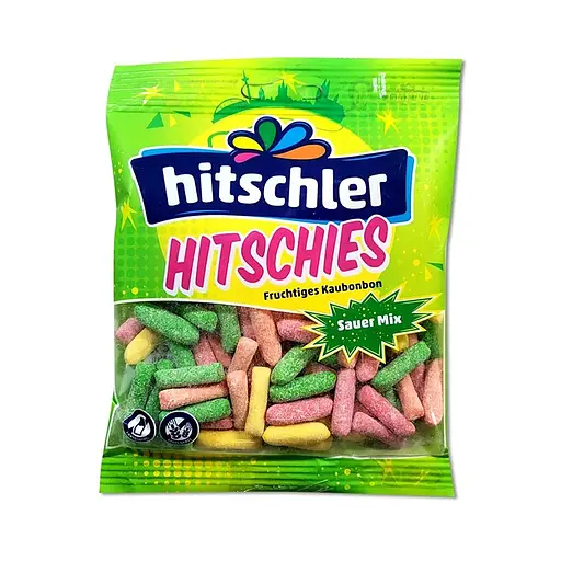 Цукерки жув. Hitschies Mini Mix sauer 40 г