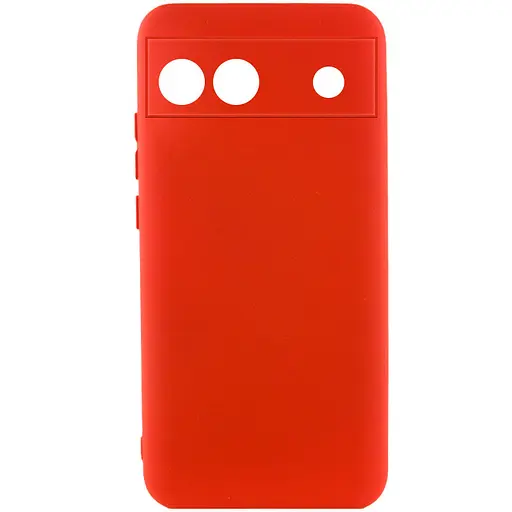 Чохол Silicone Cover Lakshmi Full Camera (A) для Google Pixel 6a Червоний / Red