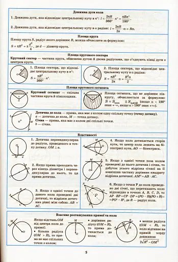Геометрія в таблицях і схемах. 7-9 класи - фото 6