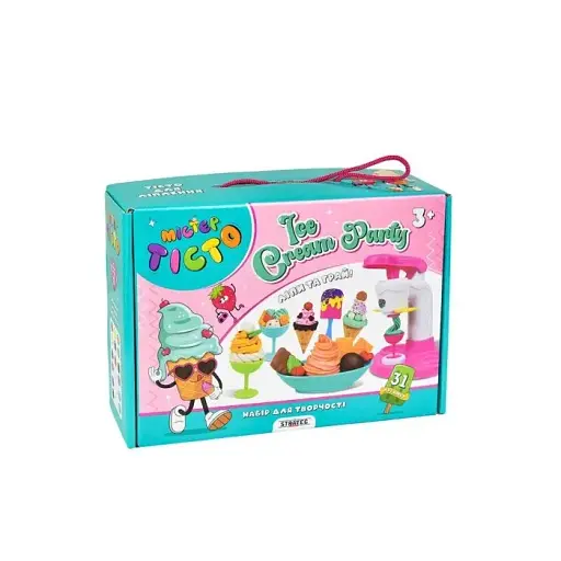 Набір для творчості Strateg Містер тісто Ice Cream Party