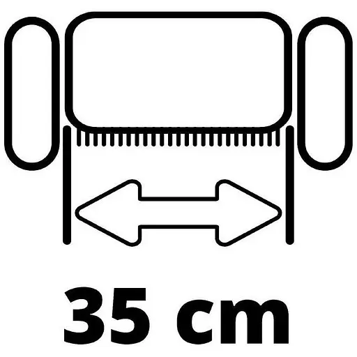 Аератор-скарифікатор Einhell GE-SA 1435/1, 1400 Вт 35 см (3420690) - фото 9