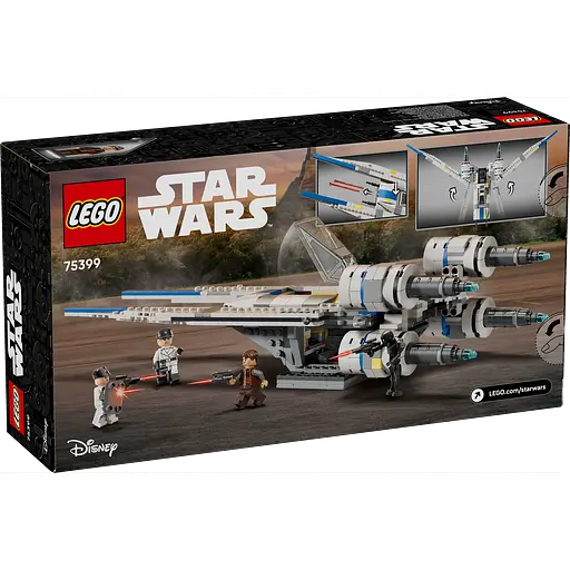 Конструктор LEGO Star Wars Повстанческий истребитель U-Wing 594 деталей (75399) - фото 19