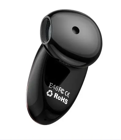 Бездротова Bluetooth-гарнітура Hoco E46 Black - фото 3