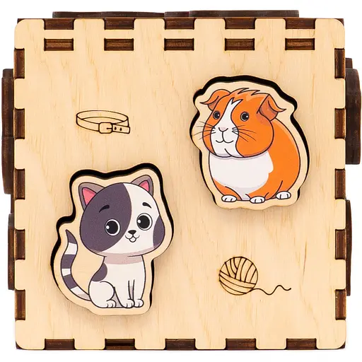 Кубик-сортер GoodPlay Домашні тварини (CUB-4-009) - фото 7