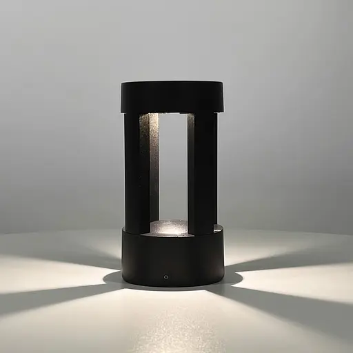 Ландшафтний чорний світильник 20х10 см | Line F | Арт. 76003-2 - фото 2