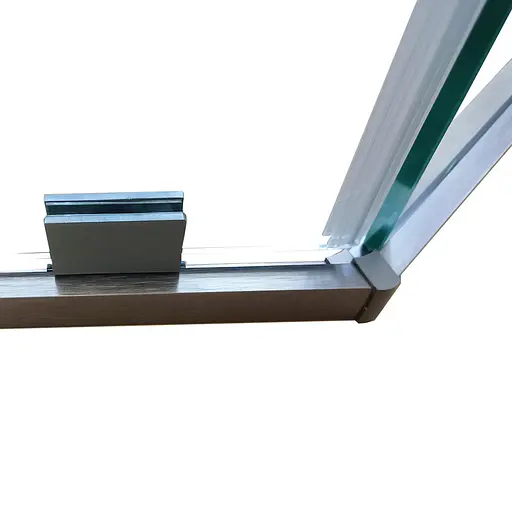 Душевая кабина без поддона Koer SR SC06-90x90x200-TR-07 прозрачное стекло Easy Clean 8 мм, графит KR5366, Универсальная, прозрачная, графит - фото 7