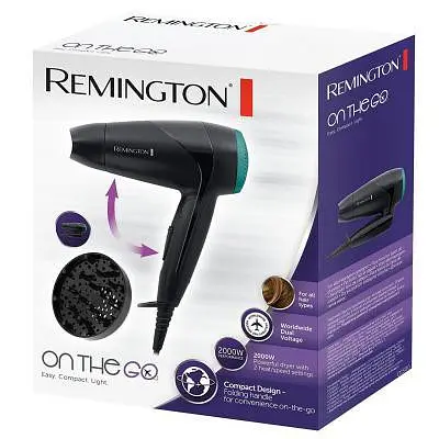Фен дорожній Remington On The Go Compact Dryer D1500 - фото 4