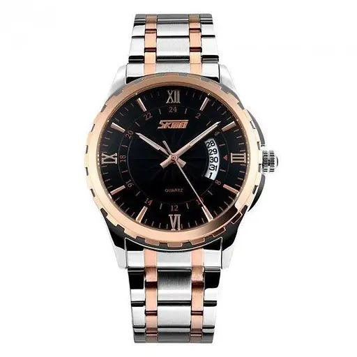 Часы наручные мужские Skmei 9069 Rose Gold - Black, 9069TRGBK (12343)