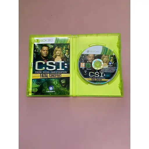 Диск с игрой на Xbox 360 лицензия CSI: Fatal Conspiracy, игра на Xbox 360 CSI: Fatal Conspiracy