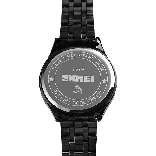 Наручний годинник чоловічий Skmei 1579 Black, 1579BK (18469) - фото 5
