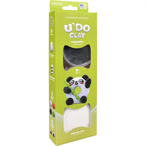 Набор для лепки Strateg U'DO Clay Липотусики Пандусик (31079) - фото 1