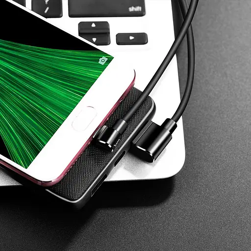 Кабель Hoco U37 USB to MicroUSB 1,2 м черный - фото 1