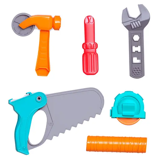 Набор теста для лепки "Father's Little Helper" ТМ Lovin 41147, 42 цвета в боксе - фото 4