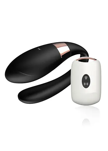 Вібратор Boss Series V-Vibe 9 см чорний - фото 6