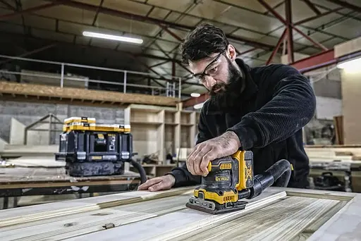 Аккумуляторная вибрационная шлифмашина DeWalt без АКБ и ЗУ DCW200N - фото 8