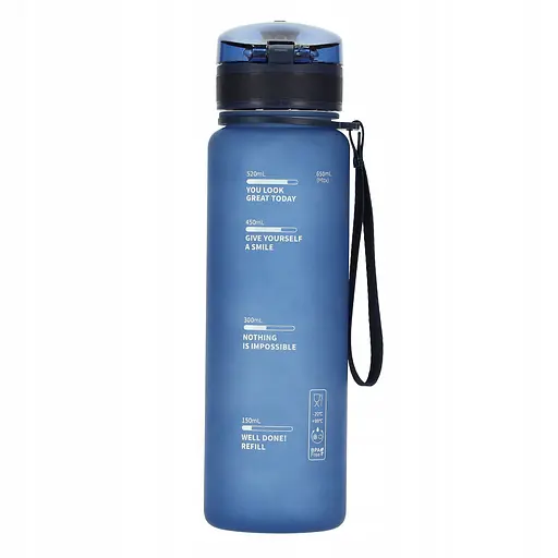 Пляшка для води 4FIZJO спортивна 650 мл Blue (P-5905973403740) - фото 2