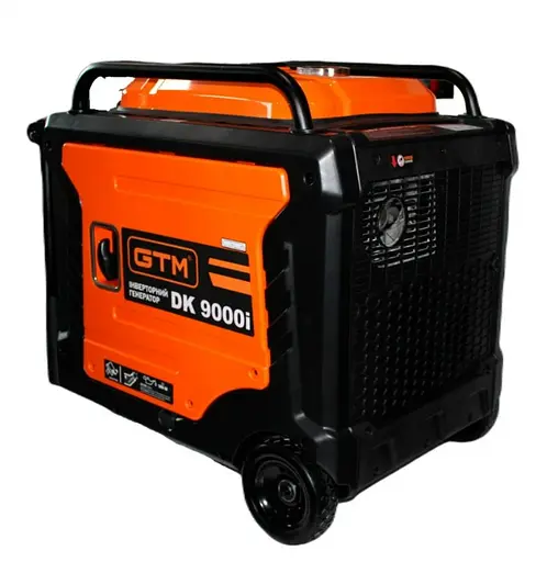Генератор інверторний GTM 7,5/8,0 кВт, однофазний, ручний запуск (DK9000i) - фото 2