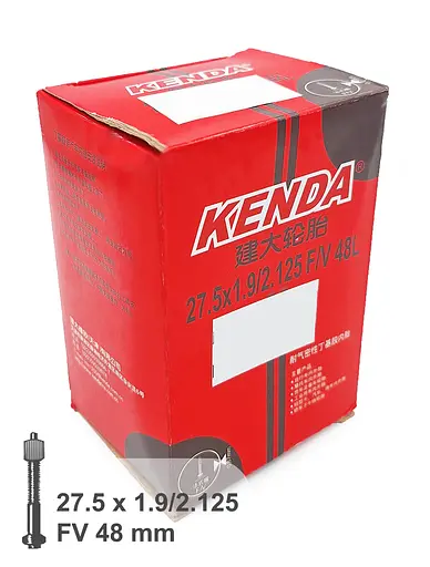Камера велосипедна Kenda 27.5х1.9/2.125 FV 48 мм (G0000945) - фото 3