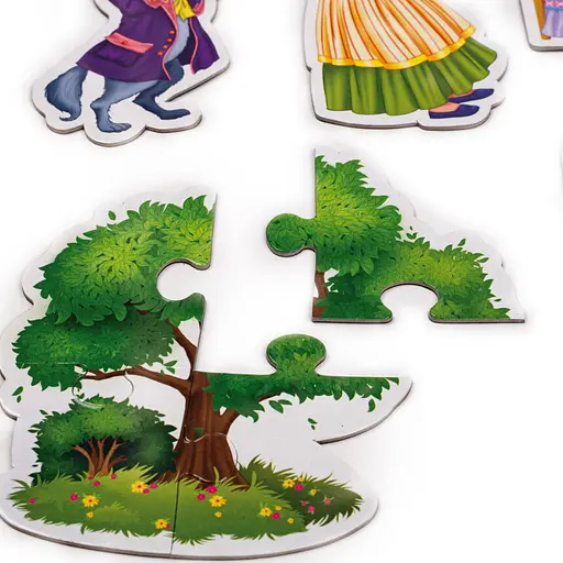 Настольная игра магнитный театр "Красная шапочка" Vladi Toys VT3206-52 Укр - фото 3