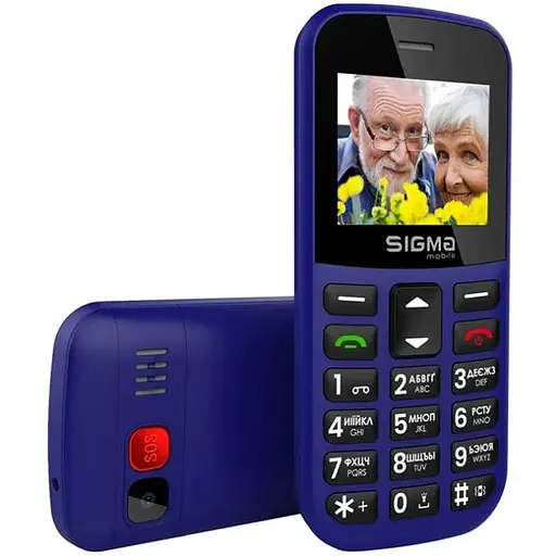 Телефон Sigma Comfort 50 CF115 Easy Blue UA UCRF