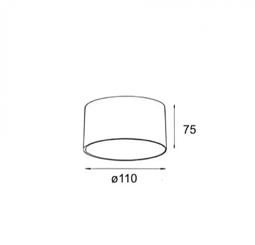 Світильник точковий KLOODI KD-RONDO110 12W CCT WH - фото 2