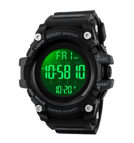 Мужские спортивные часы Skmei 1384 Черный - фото 2