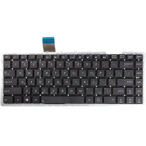 Клавіатура для ноутбука ASUS X450J, A450CC, чорний, без фрейму