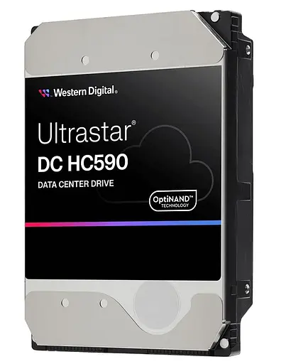 Жорсткий диск Western Digital HDD 3.5 24TB WD Ultrastar DC HC590 512E SE 7200RPM (WUH722624ALE6L4) - фото 2