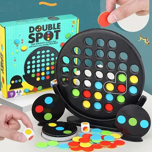 Настольная интерактивная игра Ummi 22023 Double Spot Black - фото 3
