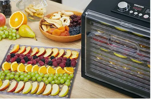 Сушарка для фруктів і овочів Sencor SFD 6600BK (6579040) - фото 7