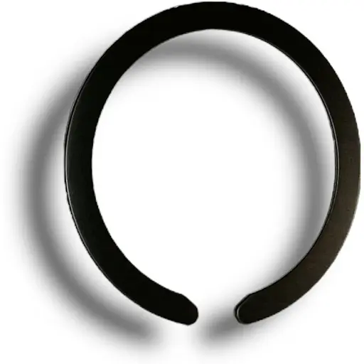 Стальная пластина DK для MagSafe Ring на скотче (Кольцо С / black) - фото 3