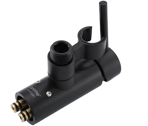 Гігієнічний душ Gappo прихованого монтажу чорний G7206-6, Чорний матовий - фото 2