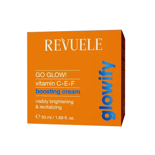 Крем-лифтинг для лица Go Glow! Vitamin C+E+F Revuele 50 мл - фото 1