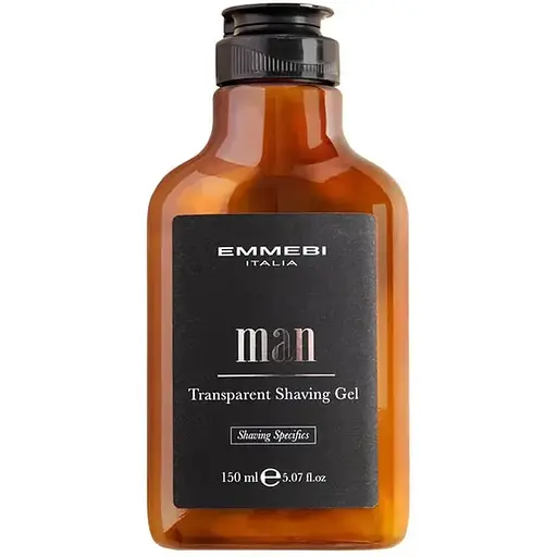Прозрачный гель для бритья Emmebi Italia Man Transparent Shaving Gel 150 мл