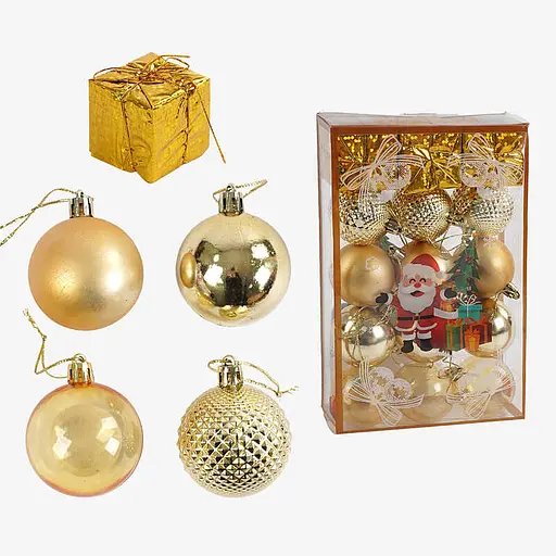 Набір ялинкових прикрас, C67322, 15 шт.