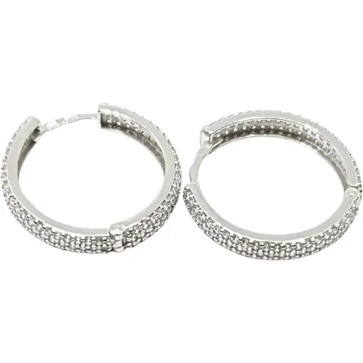 Срібні сережки Dear з фіанітами. 3311.1С