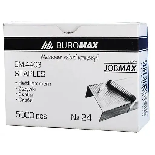 Скоби №24/6 (1000 шт) ВМ