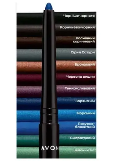Олівець для очей класичний Avon True Colour Сірий Сатурн/Saturn Grey 0.28 г - фото 2