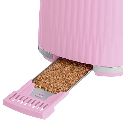 Тостер Russell Hobbs Eden 800 Вт пластик підігрів розморожування малиновий - фото 5