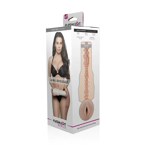 Реалистичный мастурбатор Fleshlight Lana Rhoades Destiny телесный - фото 5
