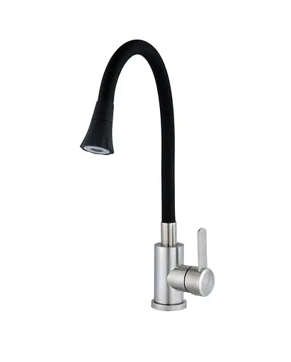 Смеситель для кухни Globus Lux WIEN SBT2-203SA-B01 Черный матовый - фото 2