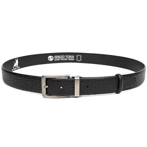 Ремінь Sergio Torri зі шкіри буйвола гладкий 125 см acs0032066 - фото 2