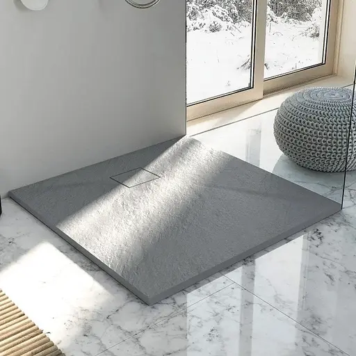 Душовий піддон Rea Magnum 90x90 grey REA-K4106 Сірий - фото 2