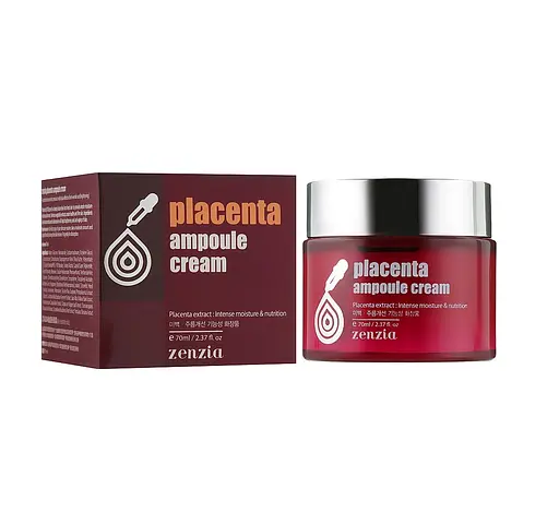 Крем для лица Фитоплацента PLACENTA Ampoule Cream Zenzia 70 мл - фото 2