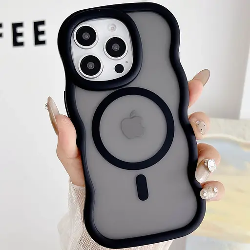 Чохол Epik TPU+PC Undine with MagSafe для Apple iPhone 16 Pro 6.3 Black - фото 3