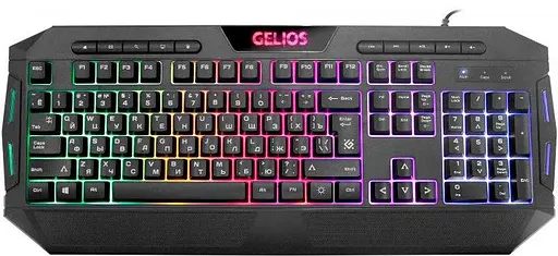 Клавіатура повнорозмірна Defender Gelios GK-174DL (чорна)