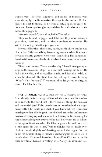 Anansi Boys - фото 6