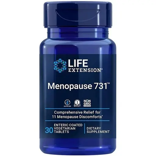Екстракт ревеню сибірського Life Extension Menopause 731, 30 таблеток для жінок